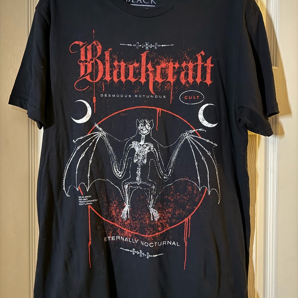 Blackcraft Nocturnal Tee - UNISEX SIZE L